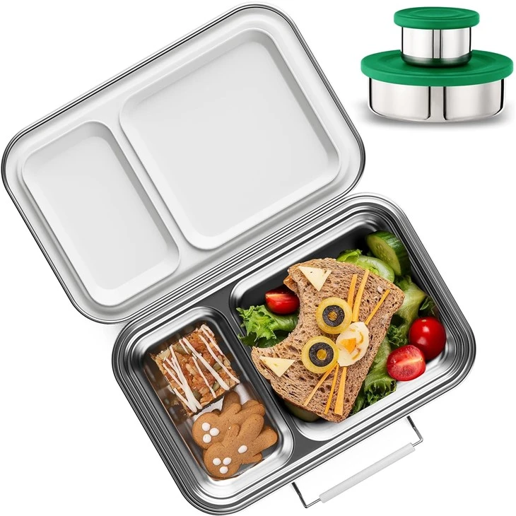 Dual Compartment Lunch Box